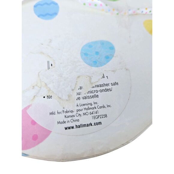 Set of 4 Vintage Hallmark Easter Bread and Butter Plates in Original Box - Picture 6 of 9